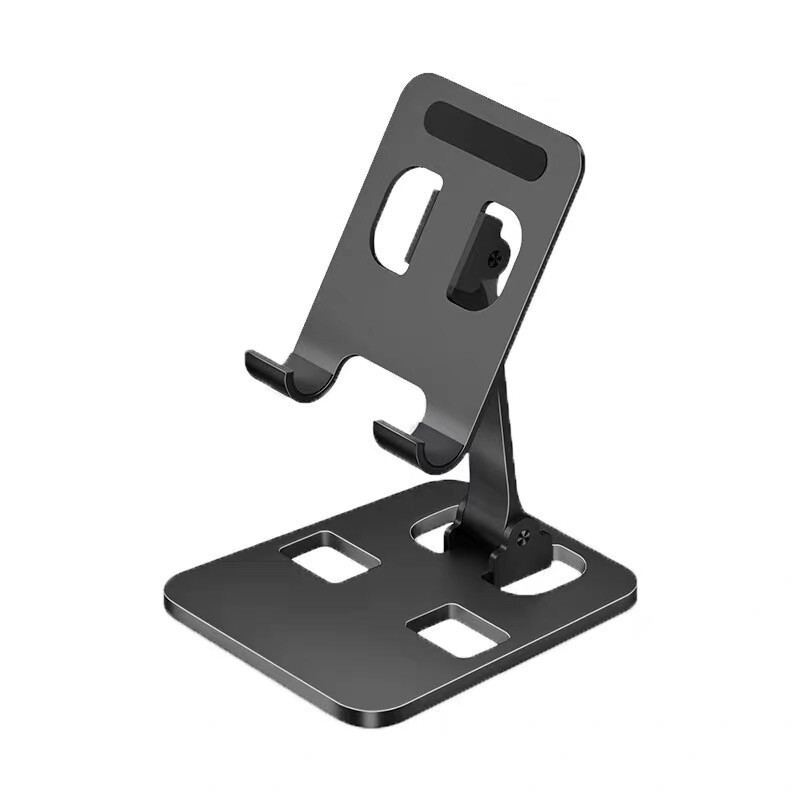 For iPhone iPad Metalfolding Phone Tablet Desktop Stand Desk Holder Mount Cradle