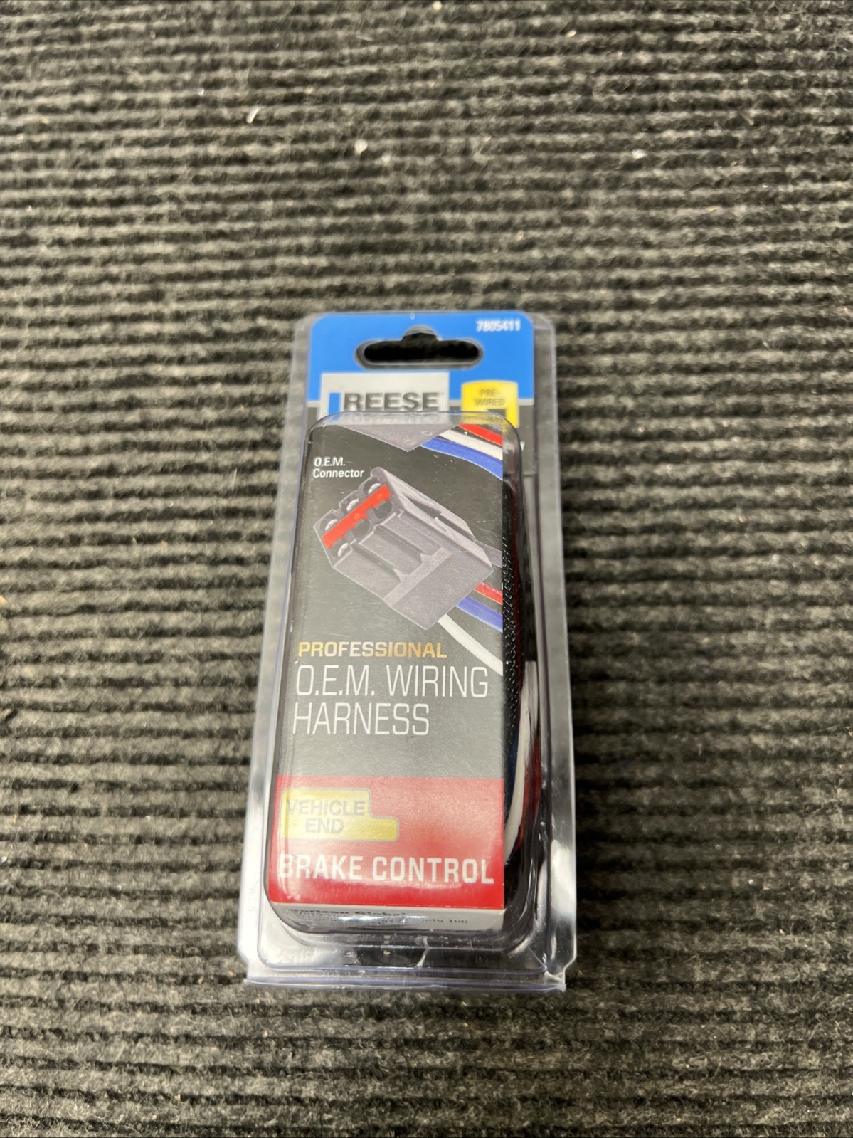 Reese Towpower 7805411 O.E.M. Wiring Harness Vehicle End Brake Control
