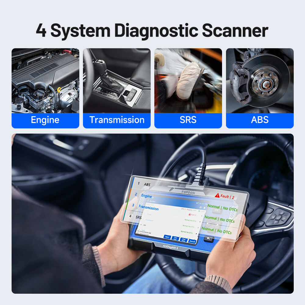 ArtiDiag600S: Multi-Function OBD2 Diagnostic Scanner