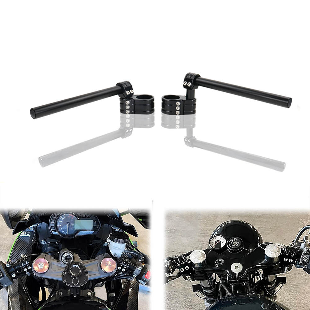 Adjustable MultiClip Clip-Ons 50mm Clip On Handlebar Aftermarket Fit For Yamaha