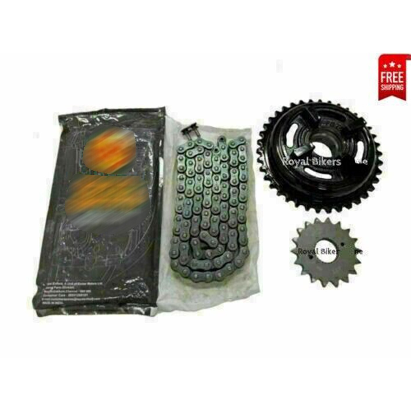 Genuine Chain & Sprocket Kit #597462 For Royal Enfield Classic 350 & 500
