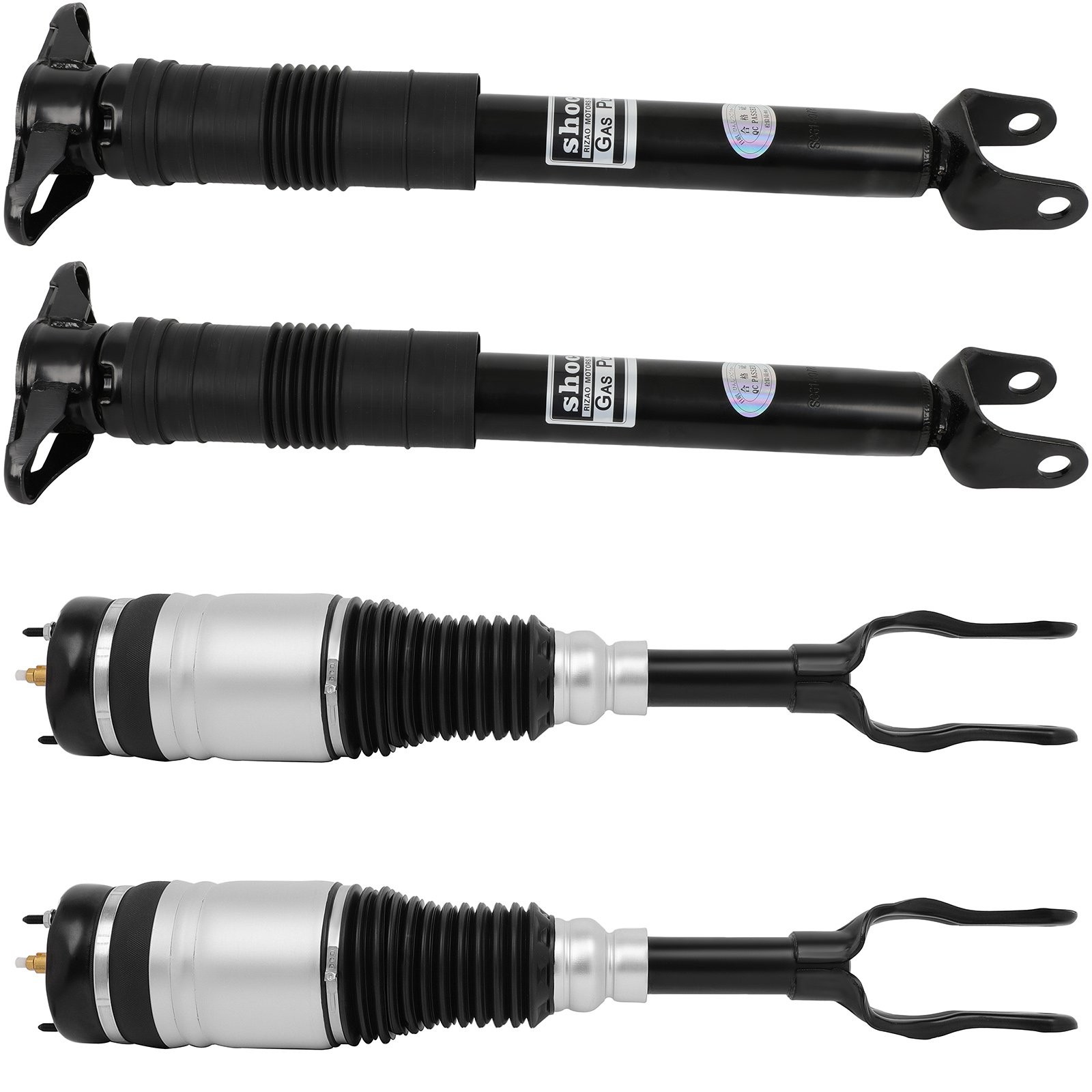 Front & Rear Air Ride Suspension Shocks For Jeep Grand Cherokee WK2 Laredo 11-15