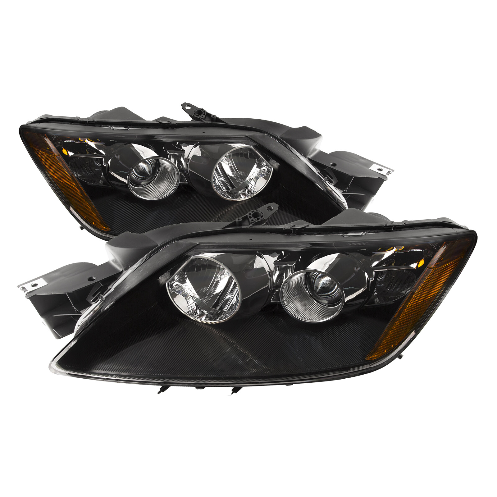 Headlight Pair Halogen Right Passenger Left Driver Fits 2007-2011 Mazda CX-7