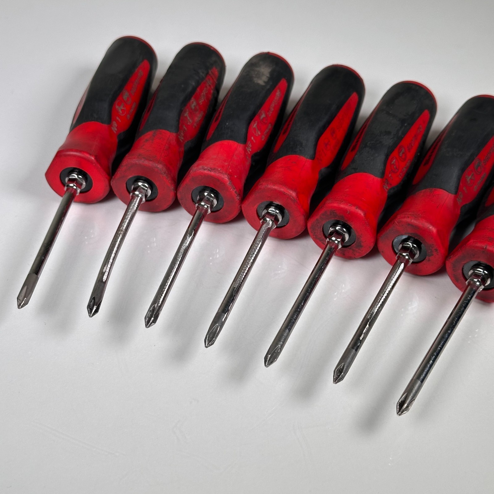 Snap-On Tools Phillips Red/Black SGDP31IRB (Lot of 7)