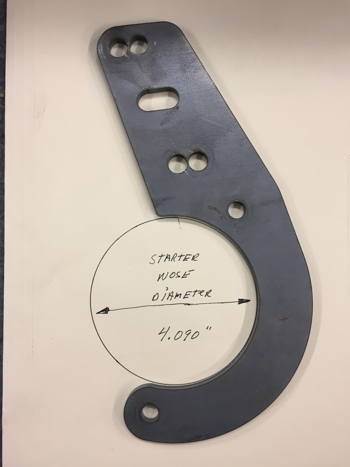 Ford 289,302, 351 W Engine Starter plate