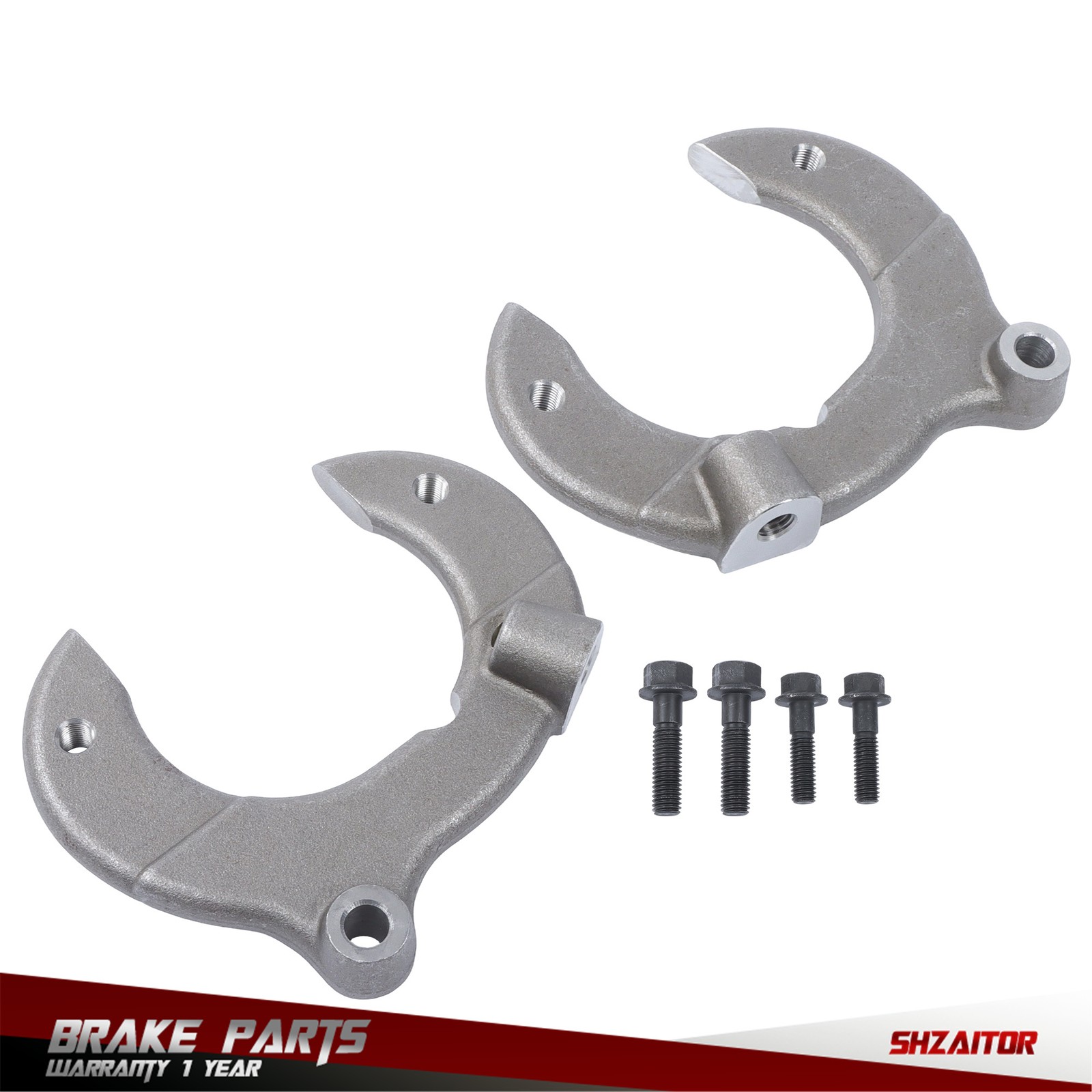 2 Mustang II Forged Steel Caliper Brackets For 11″ Chevy & Ford Grenada Rotors