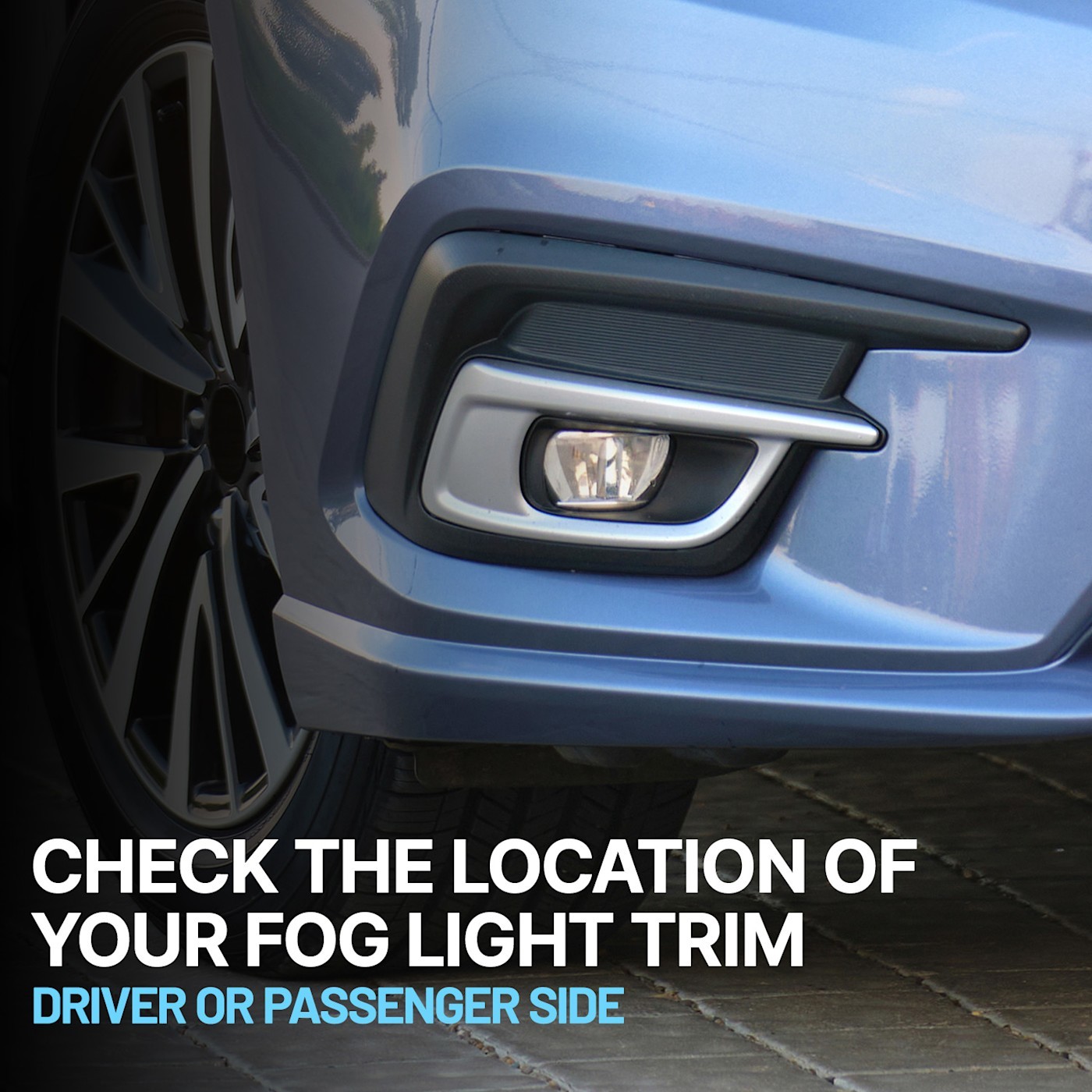 Fog Light Trim Driving Lamp Front Driver Left Side Hand for Lincoln MKZ 13-16