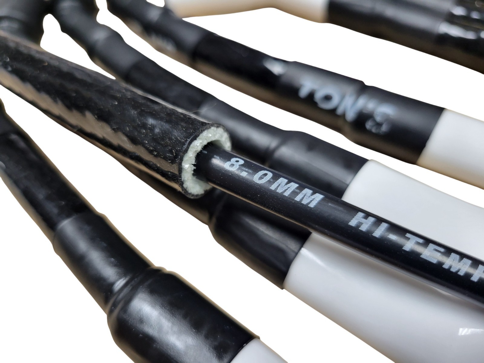 12″ Ton’s Sleeved Ceramic LS High Performance Spark Plug Wire Set GM TRUCK