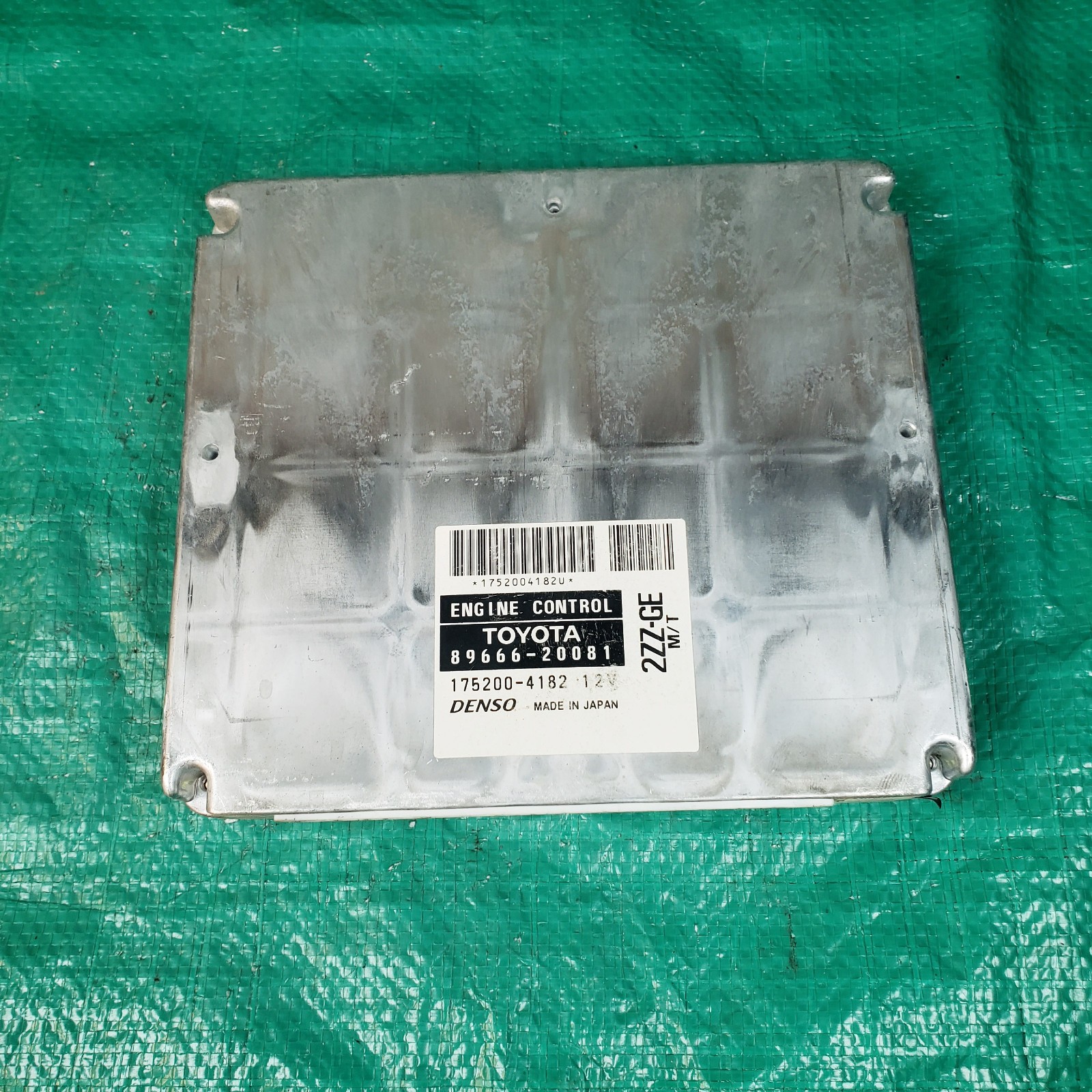 00 Toyota Celica GTS MT ECU 89666-20081 ECM PCM Engine Control Module Computer