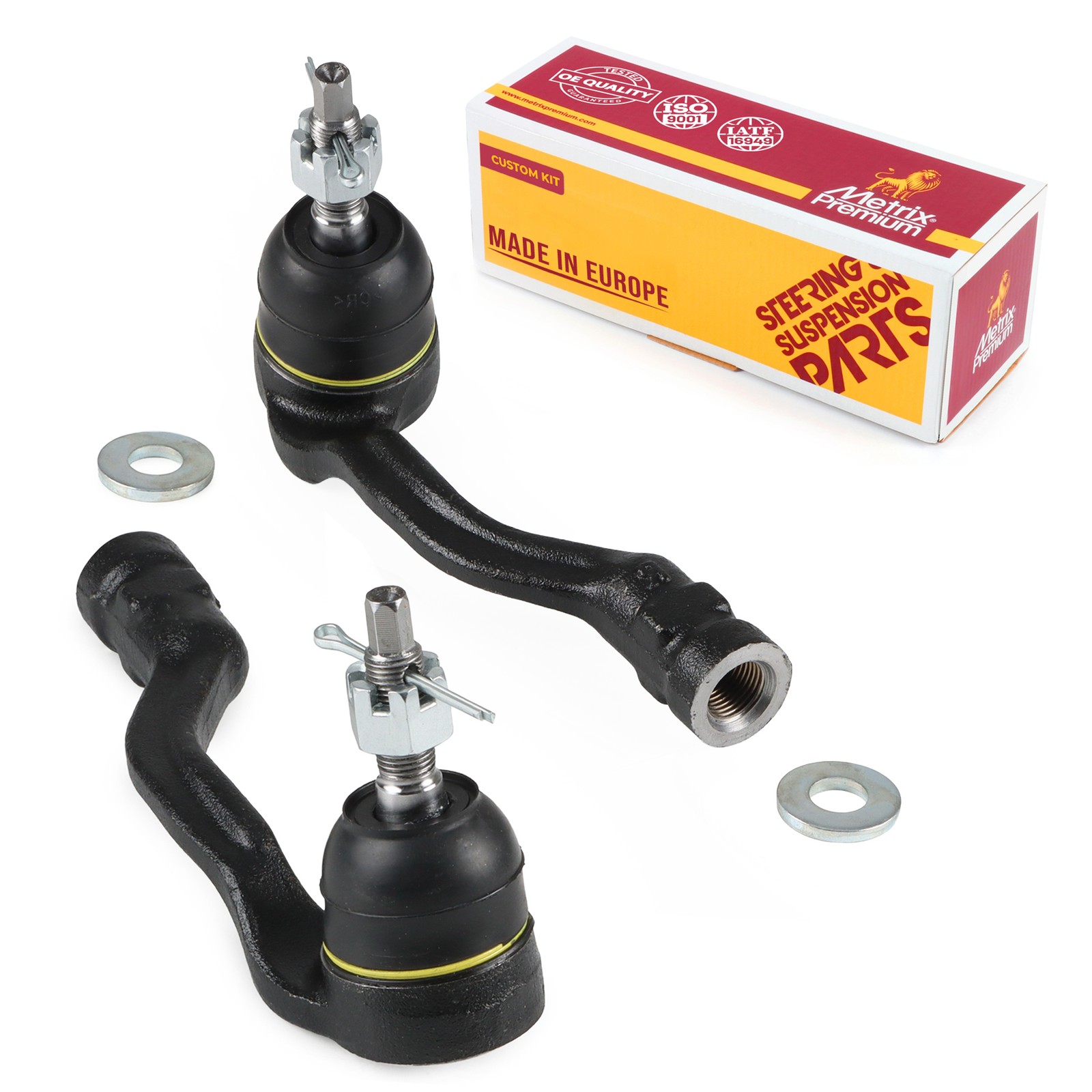 Front Outer Tie Rod End Set for 2019-2025 Genesis G70 2018-2023 Kia Stinger