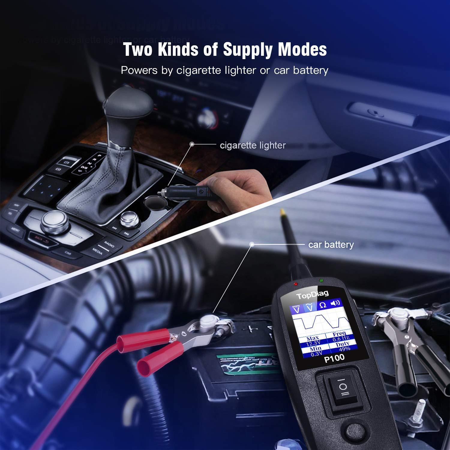 Power Detection Electrical System Analyzer Diagnostic 12/42V Car Repair Tool