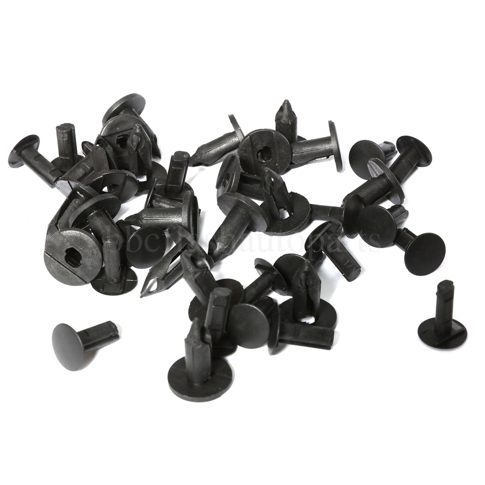 190pcs Car Retainer Auto Fasteners Push Trims Plastic Clips Pin Rivet Bumper Kit