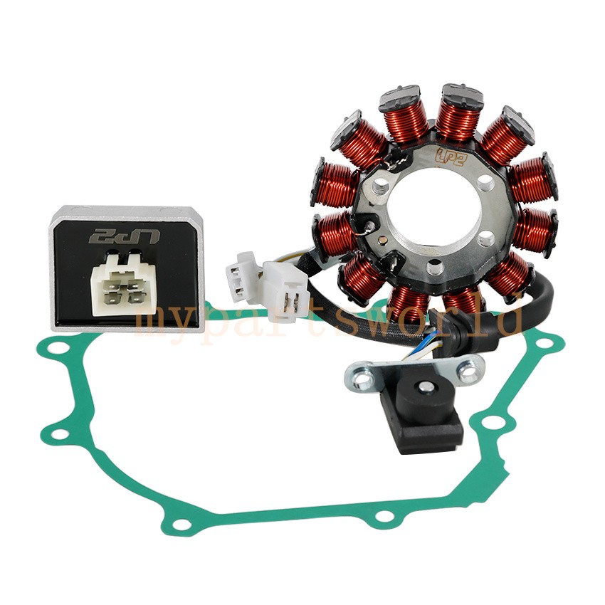 Stator+Rectifier Regulator+Gasket For Honda 31120-K65-B21 Biz110 BC110 2016-2023