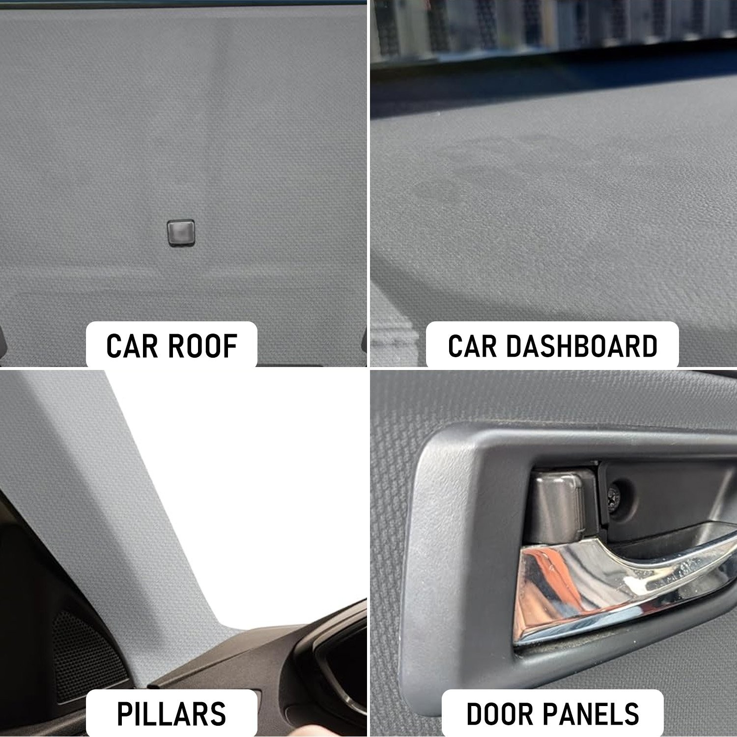 Headliner Fabric Material with Foam Backing for Jeep 84-01 Interior Replacement