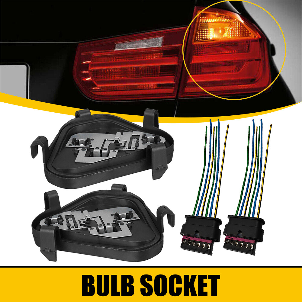 For BMW 320i 328i 12-15 Rear Bulb Socket Tail Light LH& RH 63217313043+44 EOA