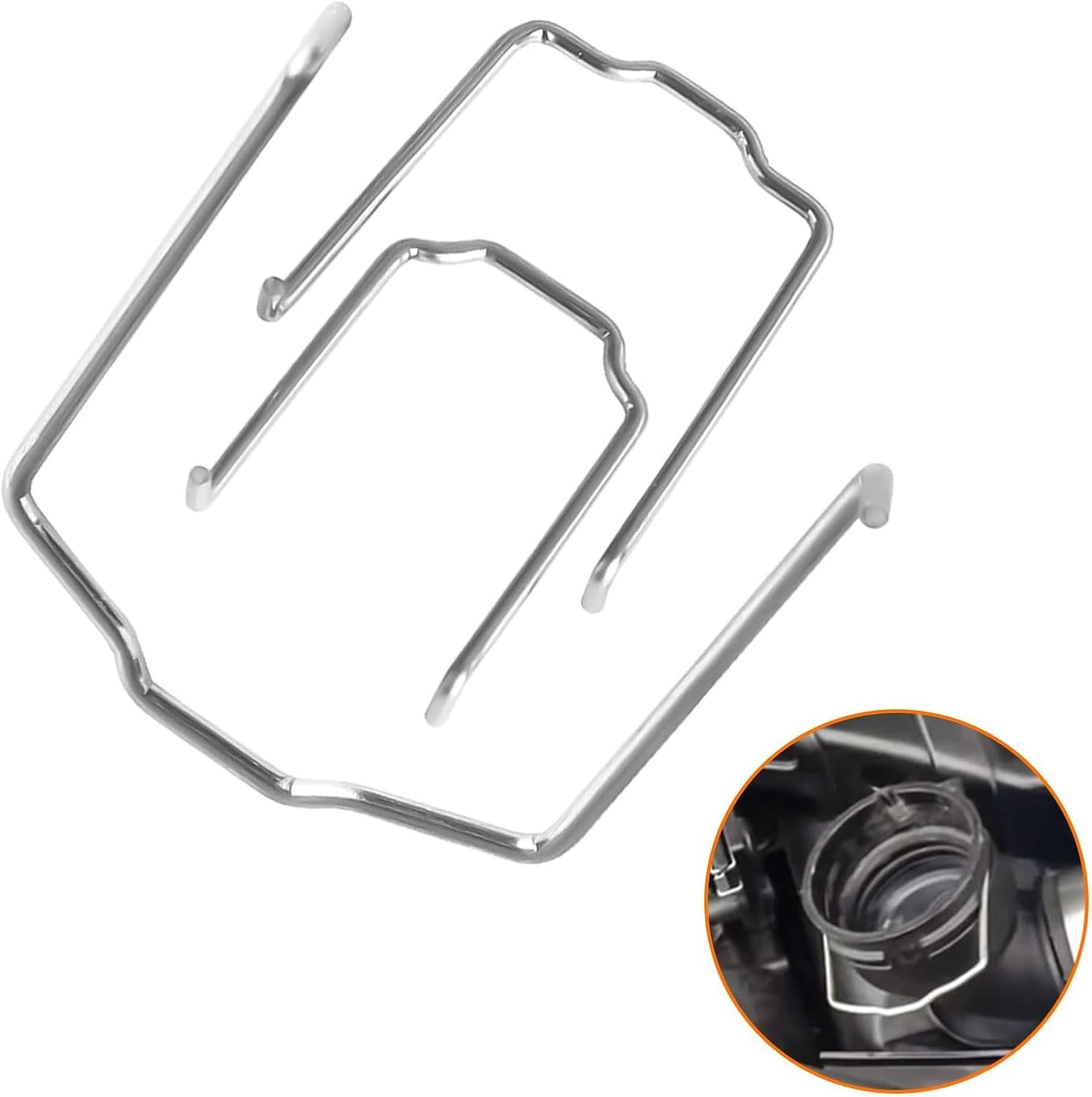 Fit For BMW Radiator Hose Retaining Spring Clip Clamp 0.87in 1.07in 1.83in New