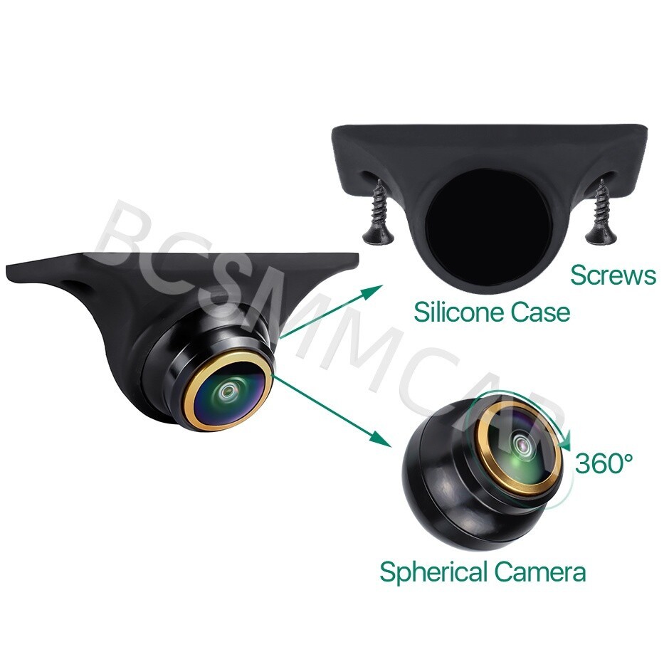 170° Full HD Car Rear View Reverse Camera 1920X1080P AHD CVBS Cam Waterproof