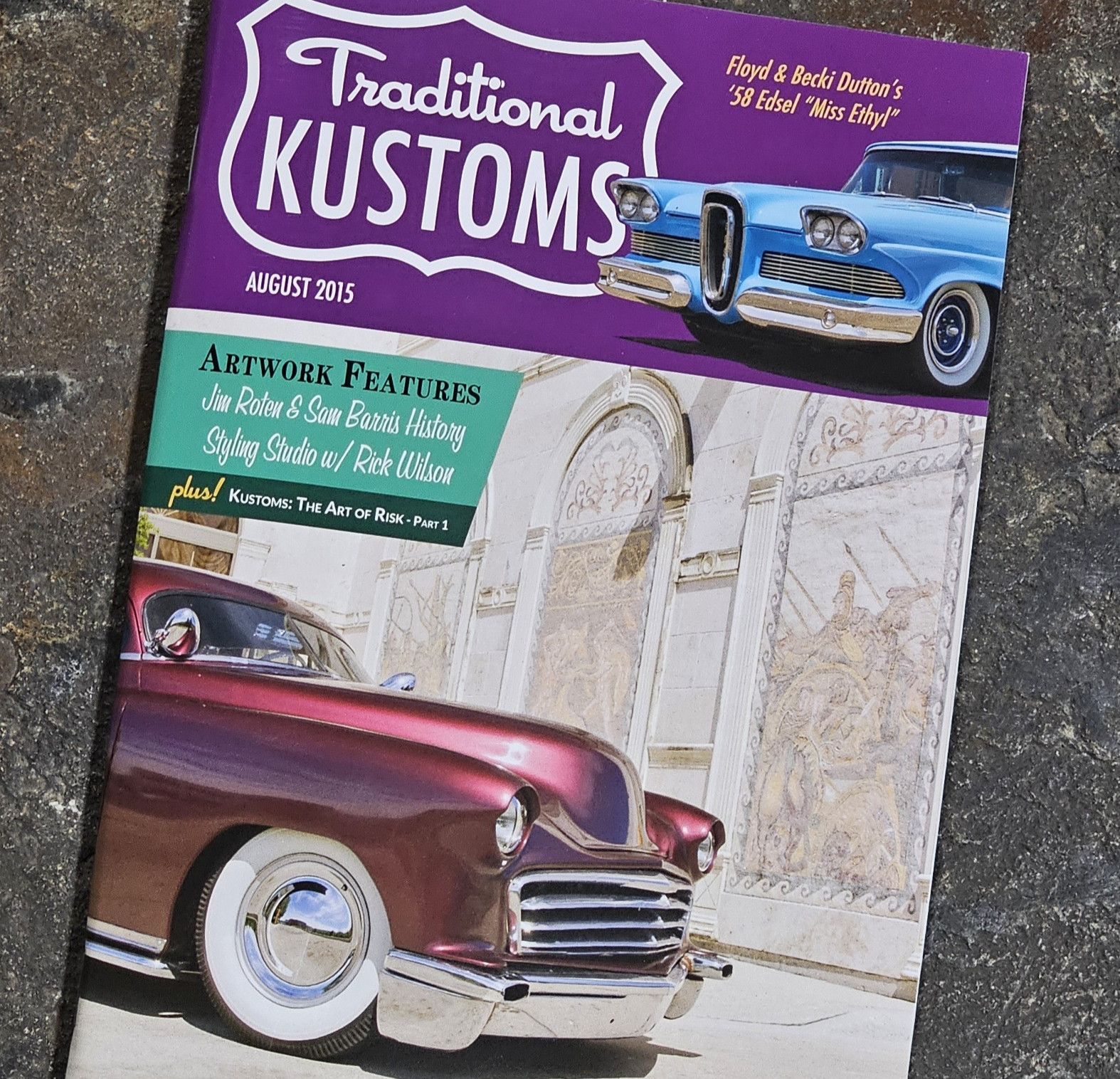 Traditional KUSTOMS ILLUSTRATED Magazine 2015 Ford Mercury Customs Barris Edsel