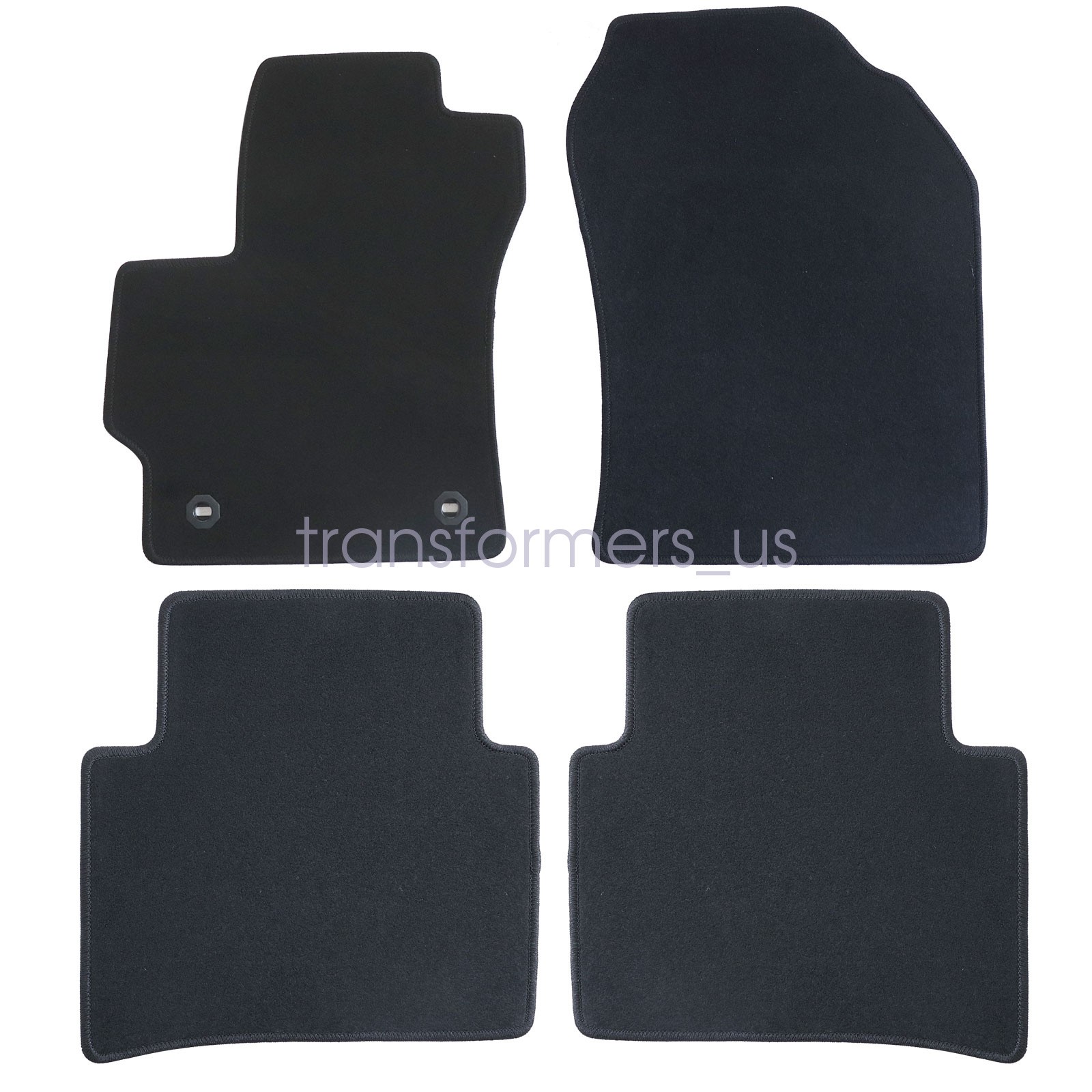 2020-2025 For Toyota Corolla Front & Rear Replacement Floor Mats Carpet Velour