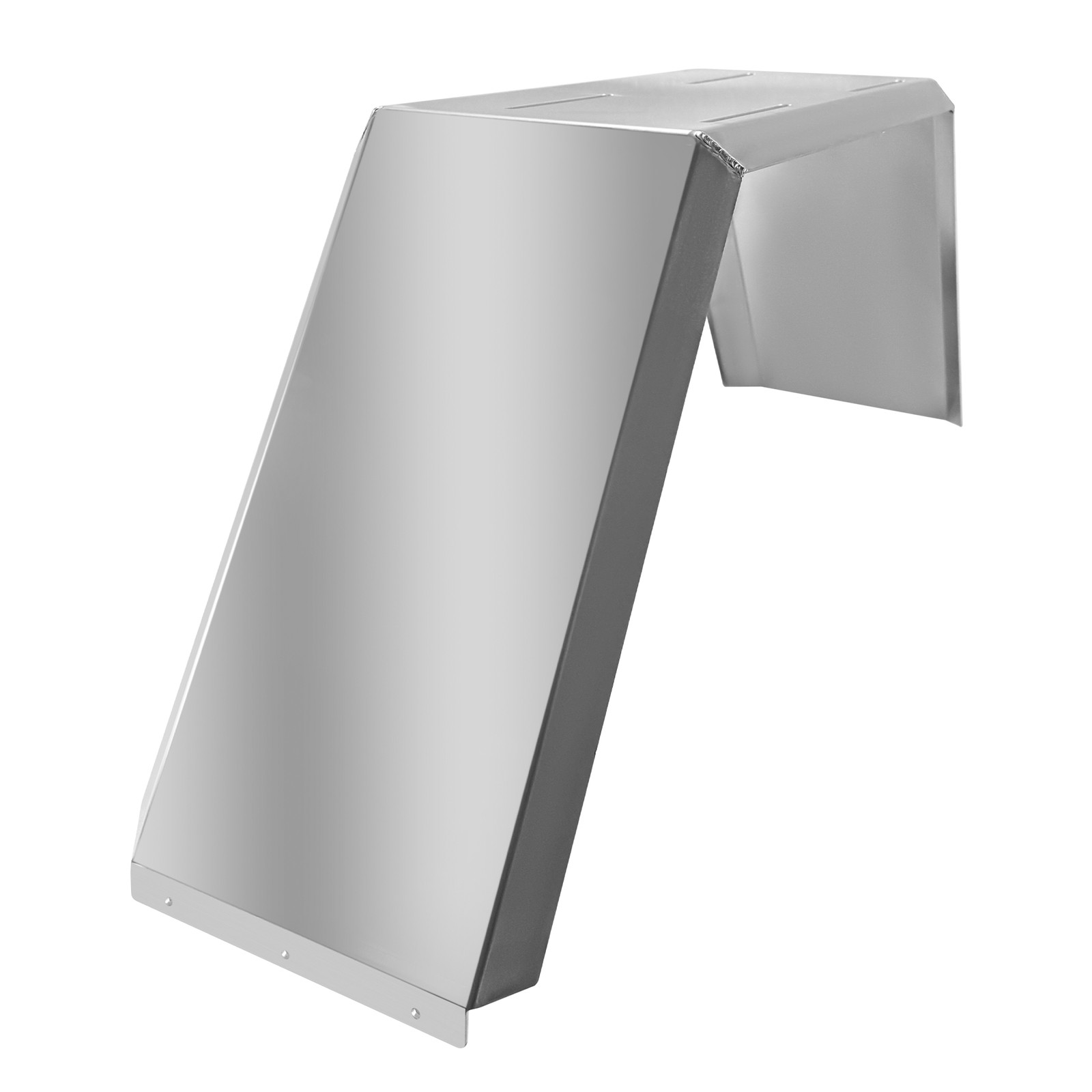 2 Pieces Aluminum Fenders, Smooth Flat Top Design 10″x43.3″x17.35″ Trailer Parts