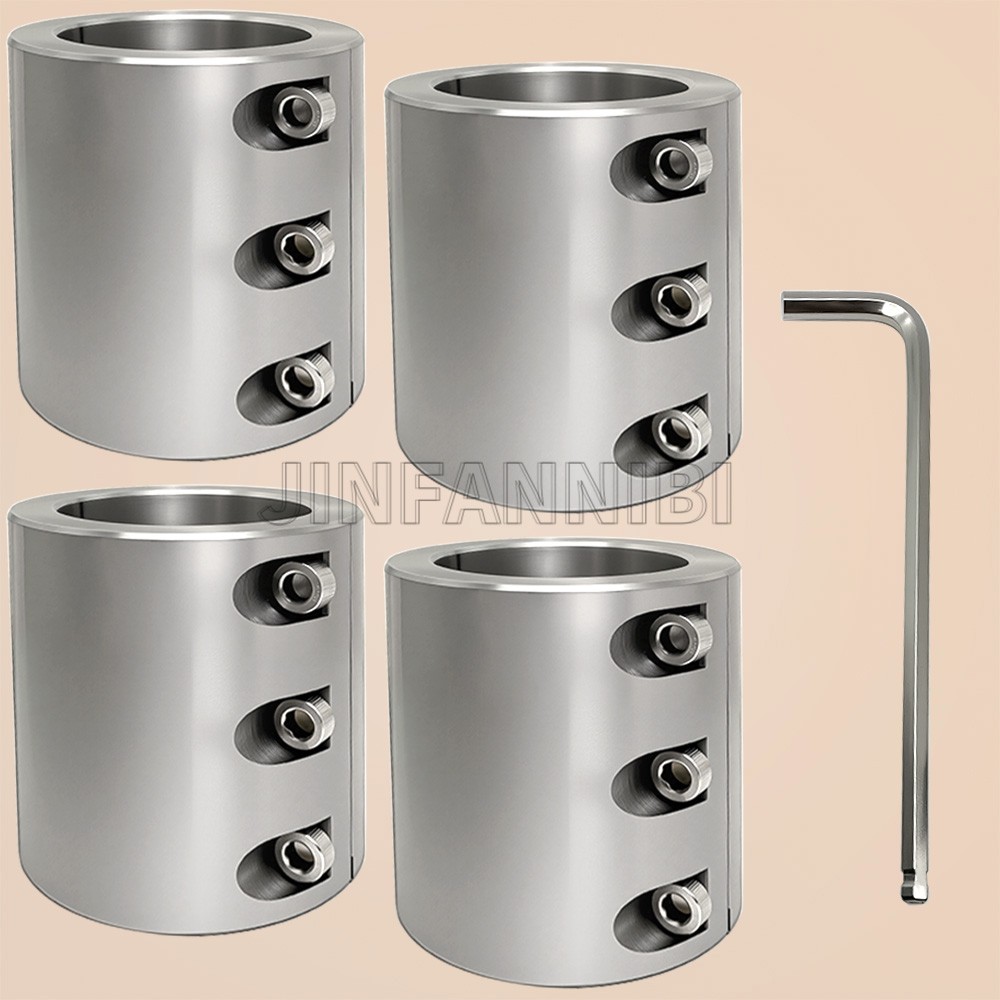 4PCS 2″ Steel Tube Clamps Bolt On / Clamp On Weldable Roll Cage Mounts HD Wrench
