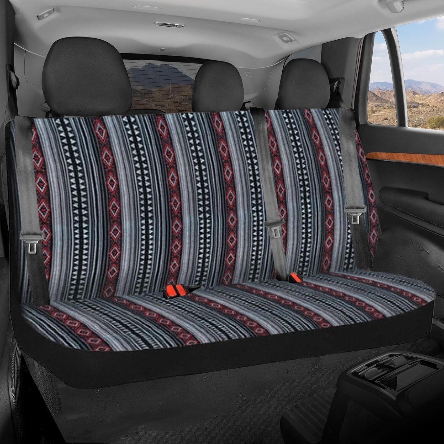 Saddle Blanket Bench Full Size Seat Cover for Chevrolet Ford Dodge Pickup Truck