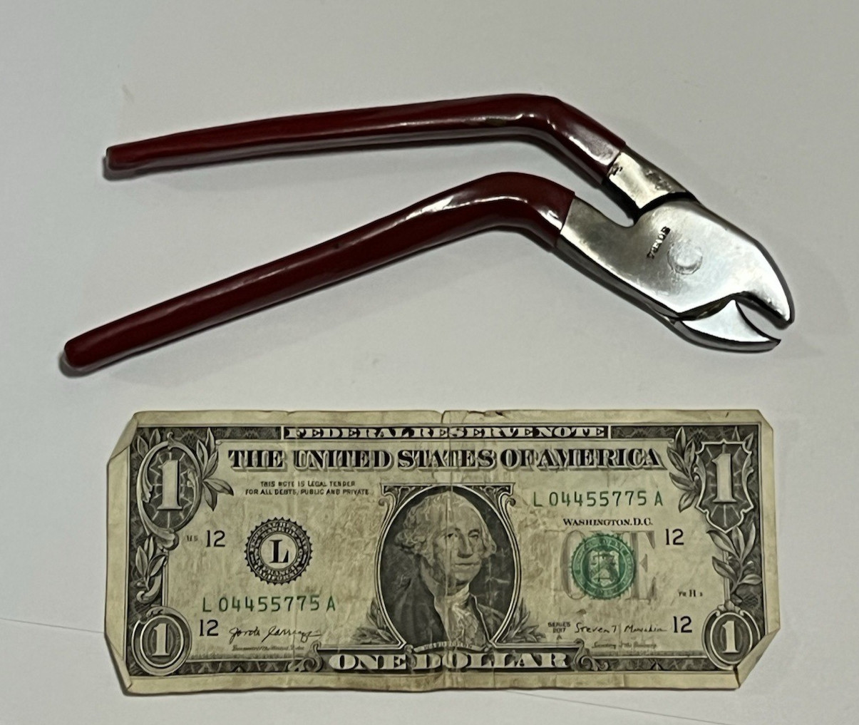SG654 Angled Hog Ring Staple Upholstery Ringer Specialty Pliers Stainless