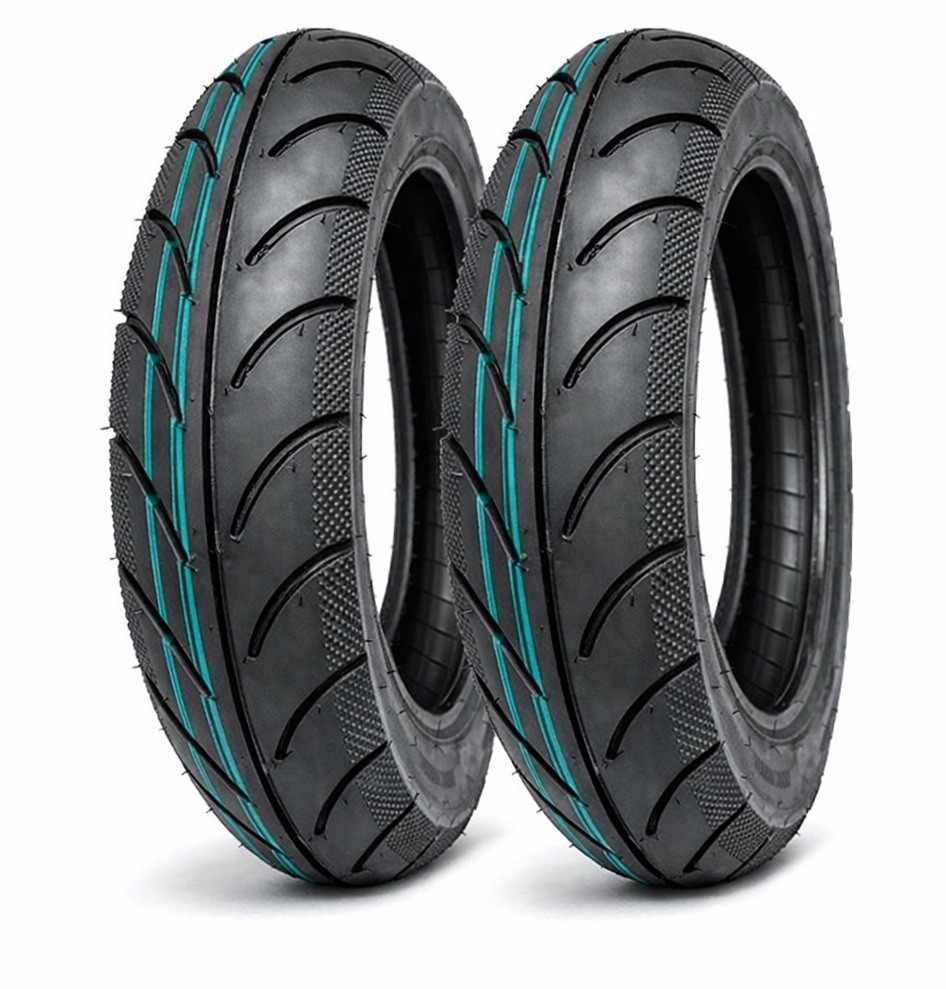 MMG 1 set (Two) NOS 90/90-12 6 ply Front Tubeless Tires