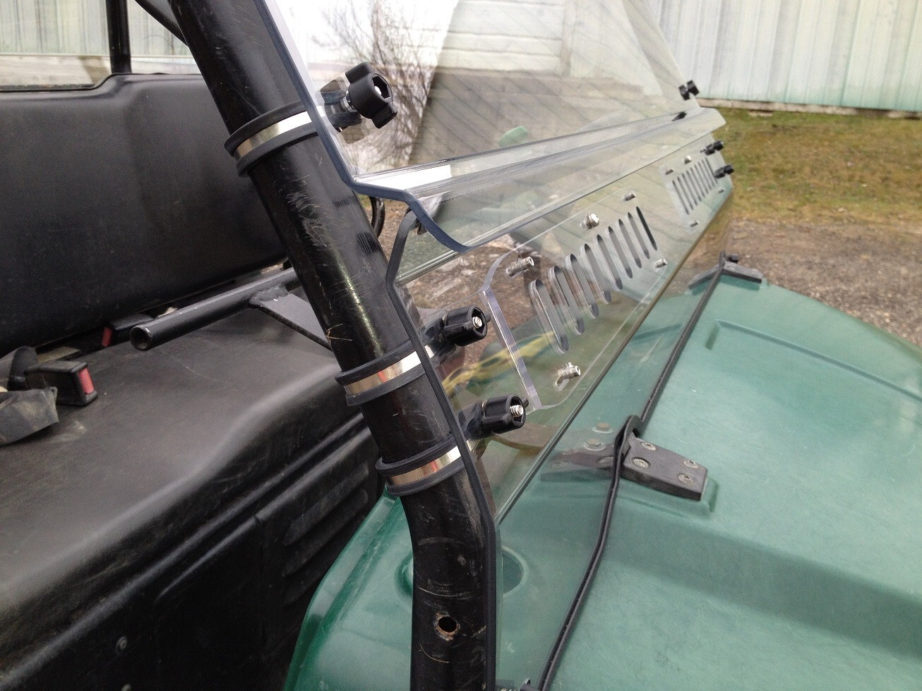 POLARIS RANGER 425/500/700 FULLSIZE 2000-2008 MAX-FLO VENTED WINDSHIELD