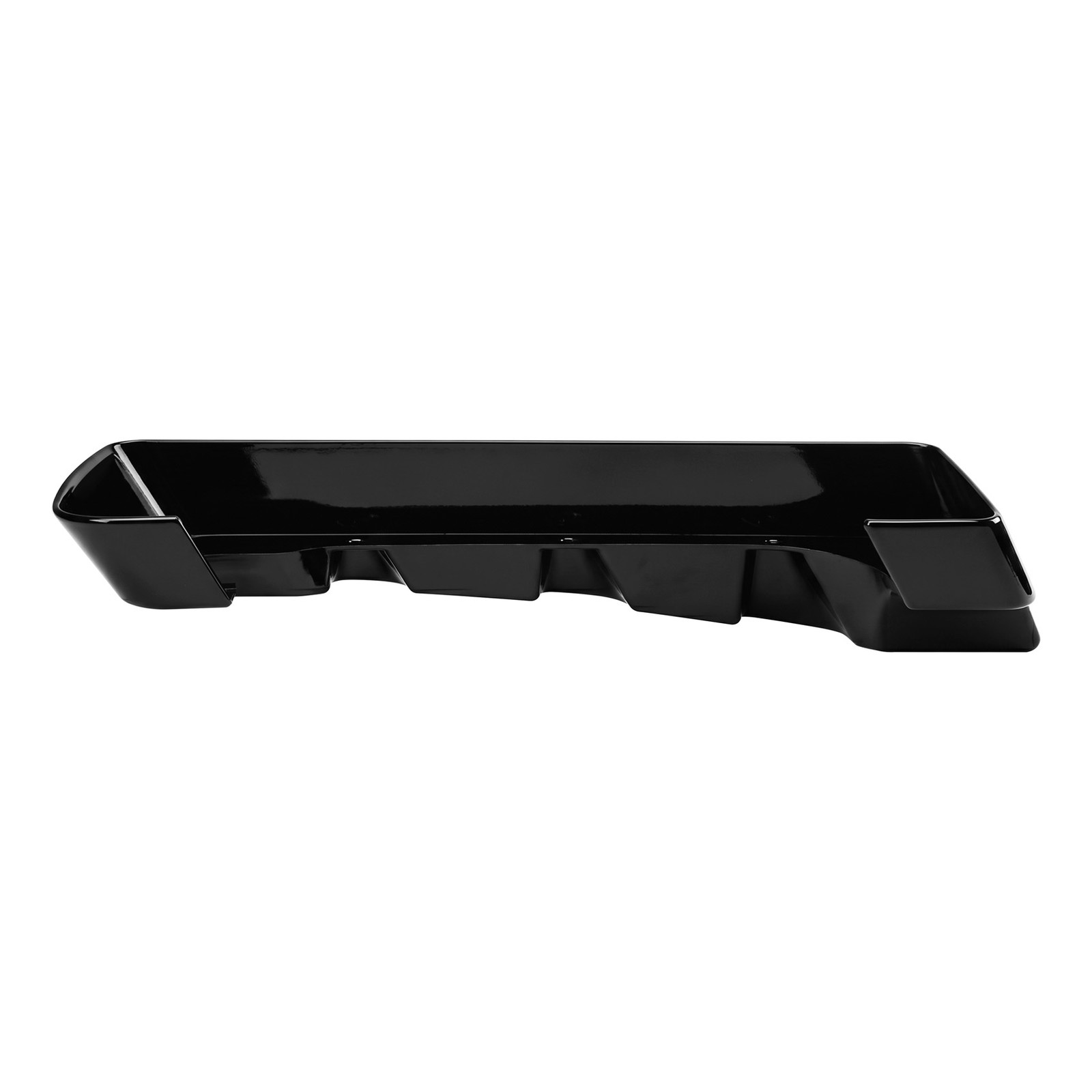 4″ Vivid Black Hard Stretched Saddle Bag Extension Fit For Harley Touring 94-13