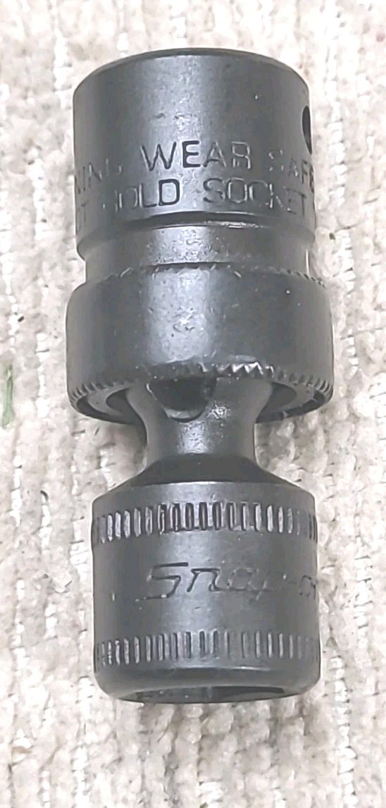 Snap-On IPTMM9 9mm Universal Swivel Impact Socket, 1/4” Drive, 6 Point USA MADE