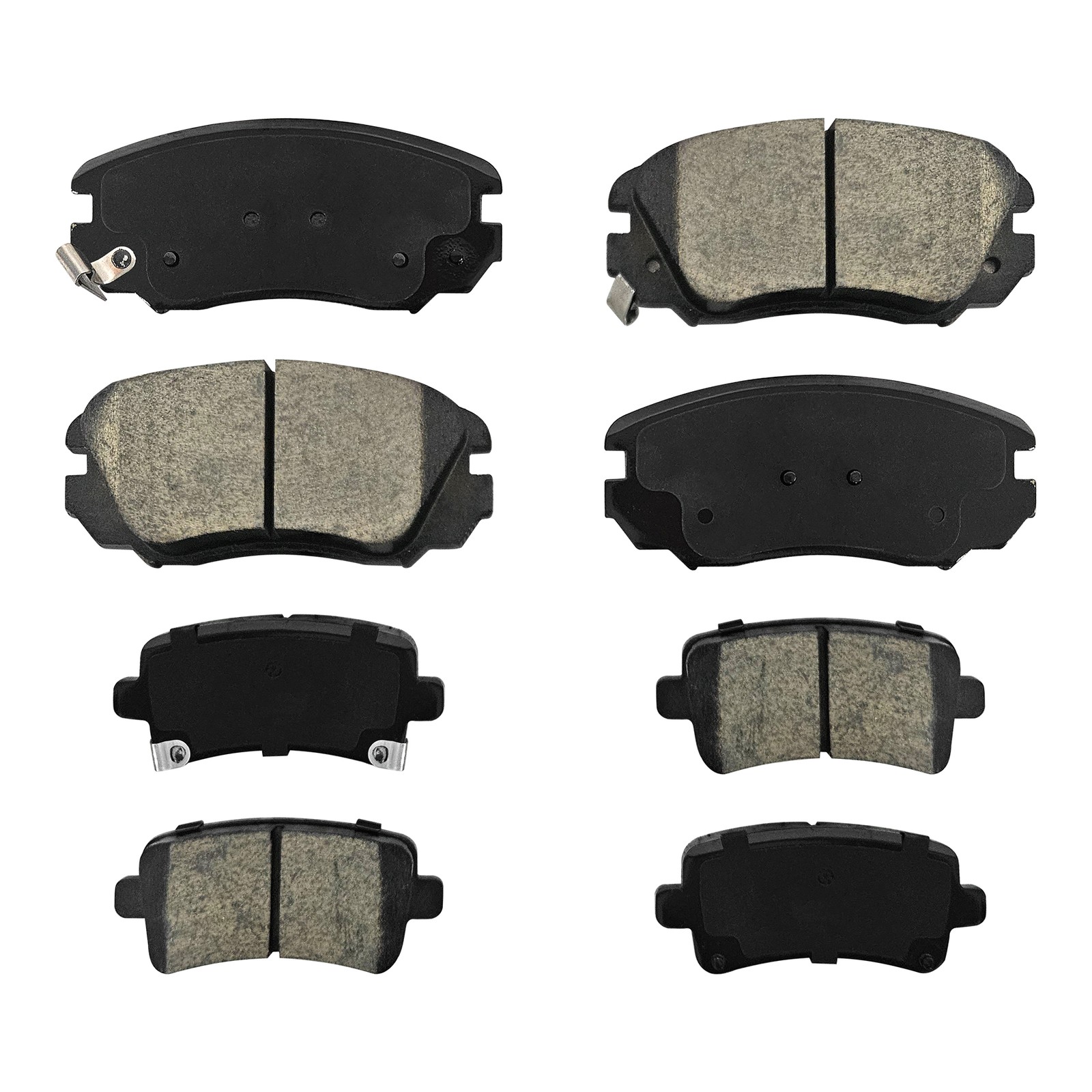 8Pcs Front Rear Ceramic Brake Pads D1421 D1430 For Chevy Malibu 2013-2015