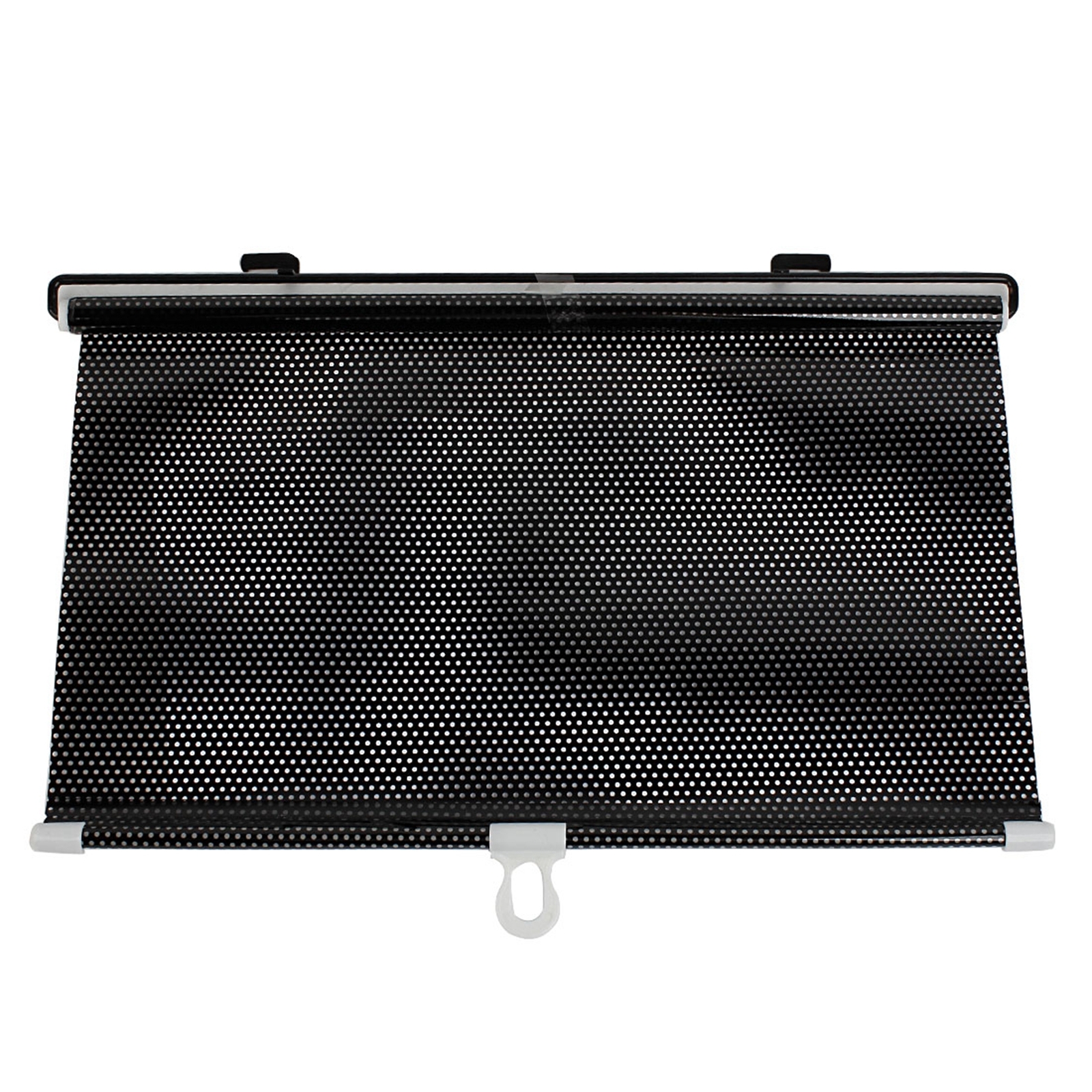 40cm x 60cm Black Retractable Vehicle Curtain Window Roller Sun Shade Protector