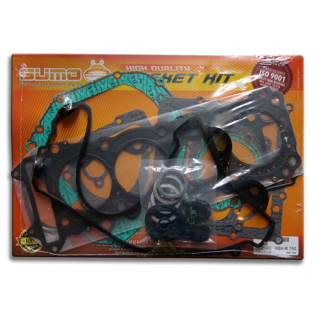 Complete Engine Gasket Kit Set for Suzuki GSXR750 [1996-1997-1998-1999] (43Pcs)