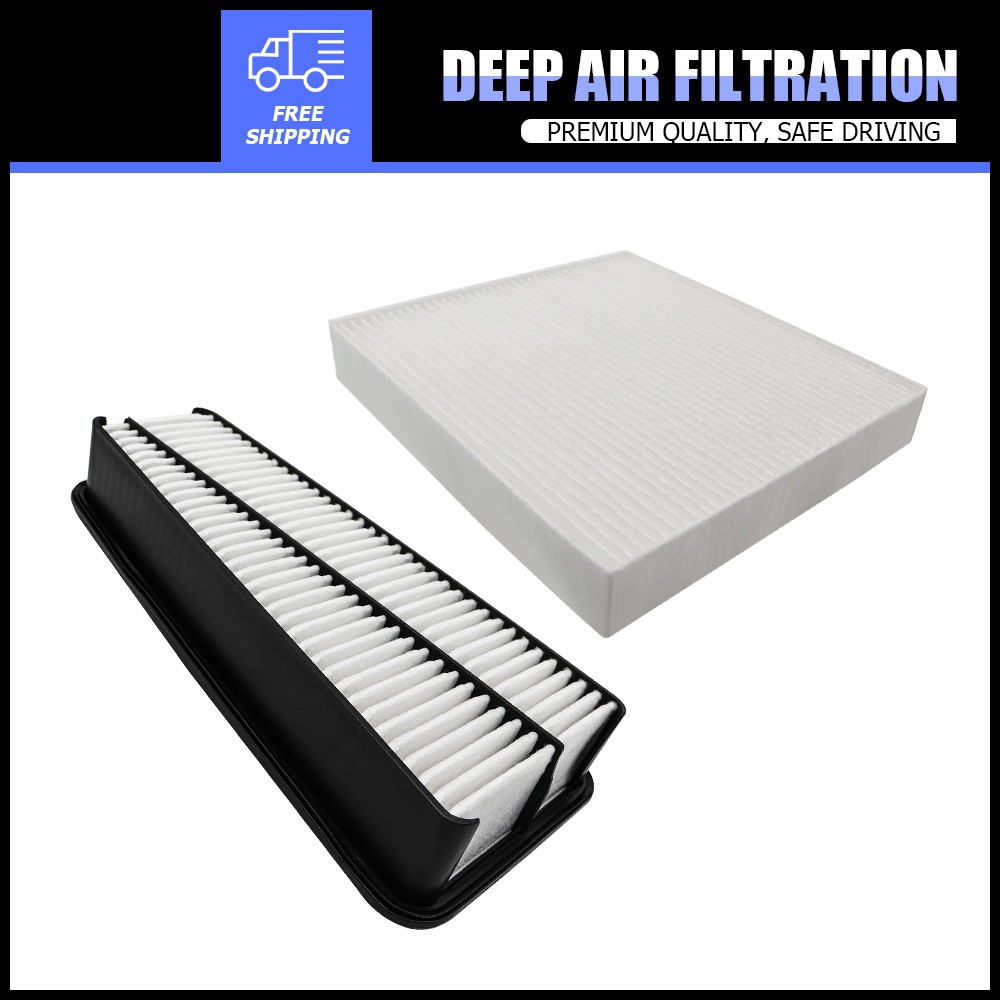 Engine Air Filter & Cabin Air Filter Set for 2005 – 2015 Toyota Tacoma V6 4.0L
