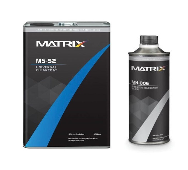 Matrix MS-52 Universal Urethane Clearcoat with Slow Activator MH006