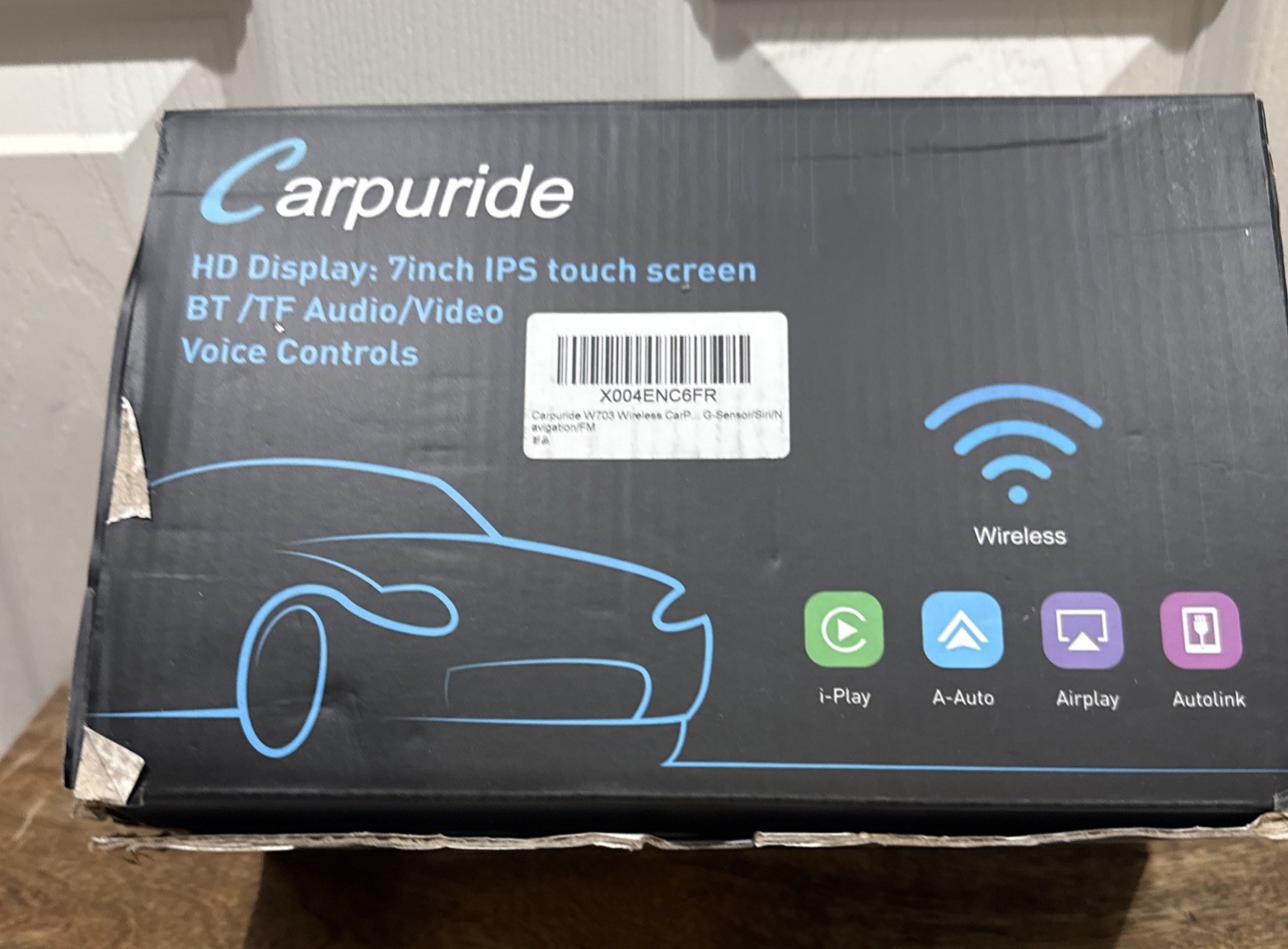 Carpuride W703 Wireless CarPlay Android Auto 4K Front Camera Super Link Stereo