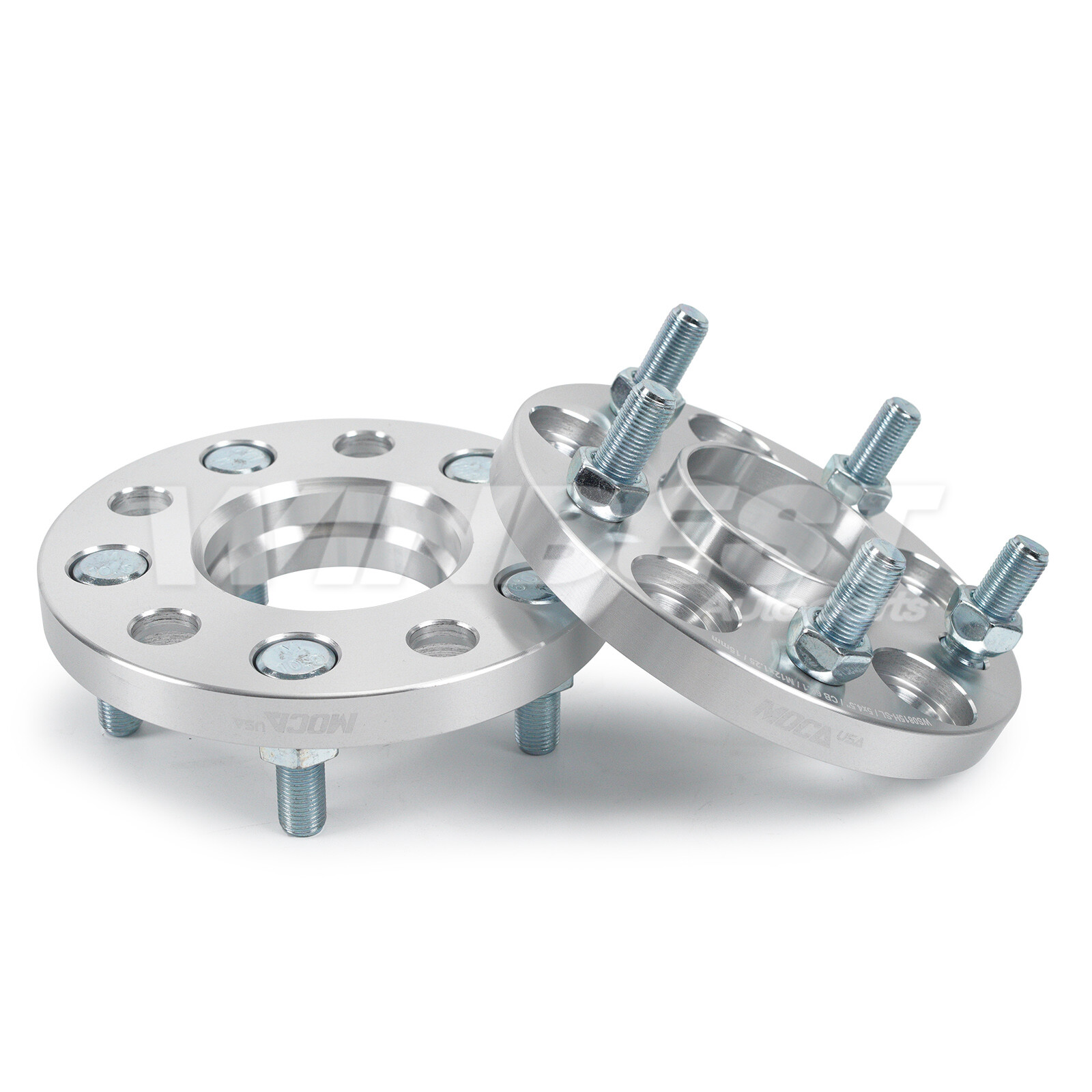 2x 15MM Hubcentric Wheel Spacer 5×114.3 66.1mm M12x1.25 for Nissan Infiniti