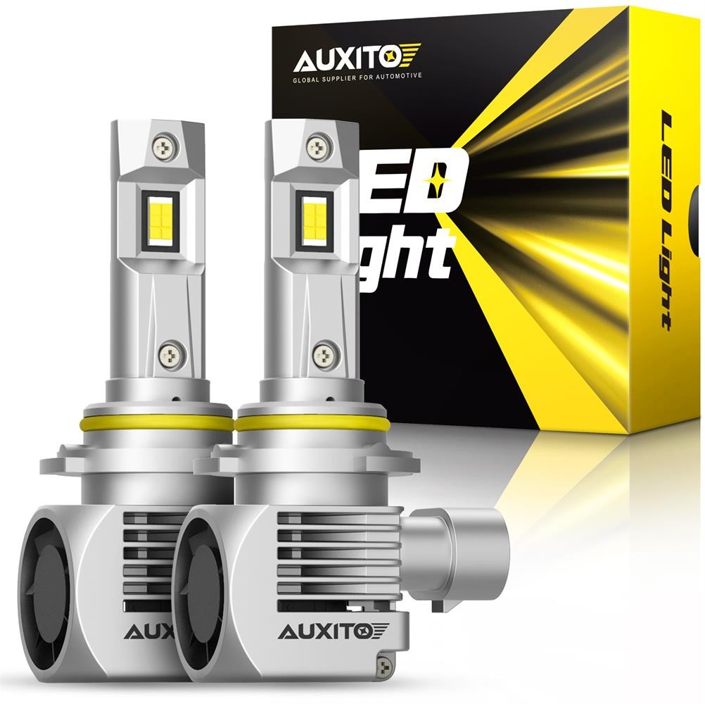 AUXITO 9005 HB3 LED Headlight Bulbs High Low Beam Super Bright 6000K 100W Q16