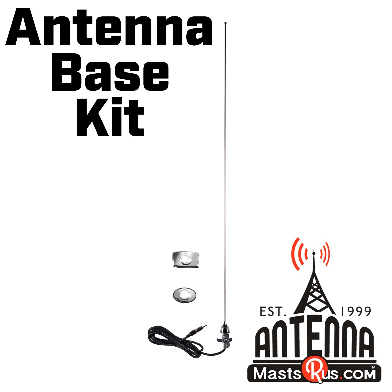 Antenna Base fits Ford Bronco-Explorer-E150-E250-E350/Mercury Cougar/Lincoln