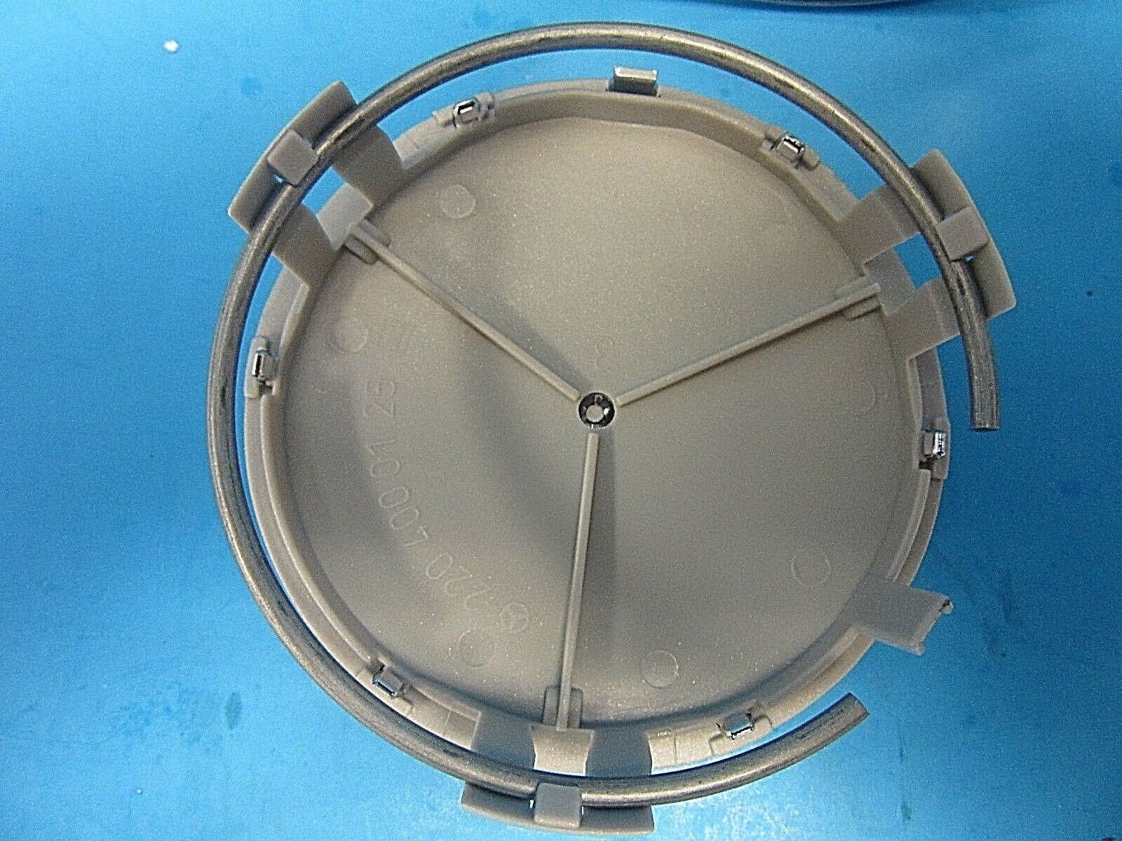 Set of 4 Genuine Wheel Hub Cap for Mercedes Benz Star Alloy Wheel Silver