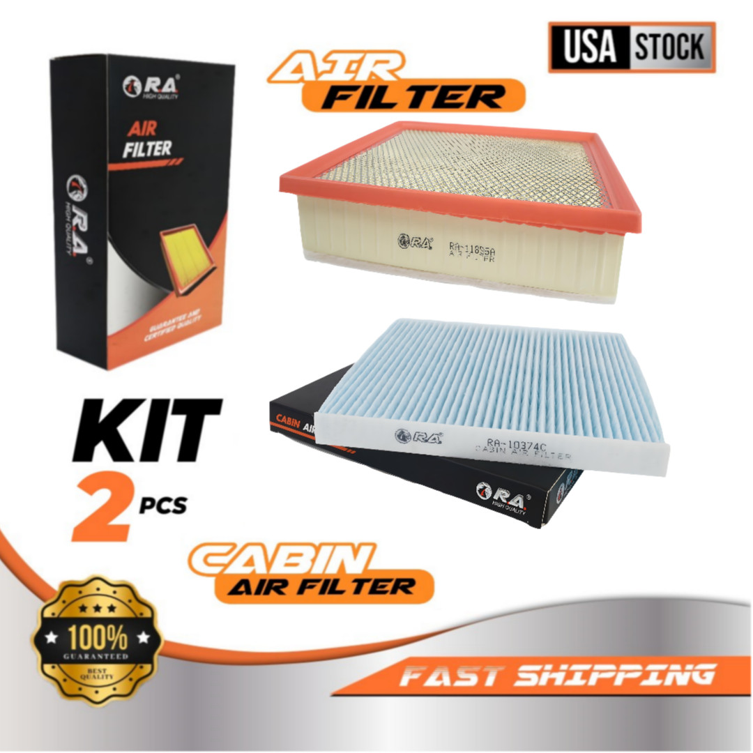 Engine & Cabin Air Filter Set for TOYOTA TACOMA 2016-2023 V6 3.5L SR5 TRD Pickup