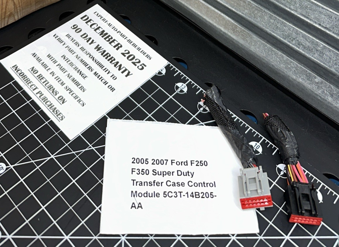 2005 2007 Ford F250 F350 Super Duty TCCM 5C3T-14B205-AA Wiring Harness Pigtails