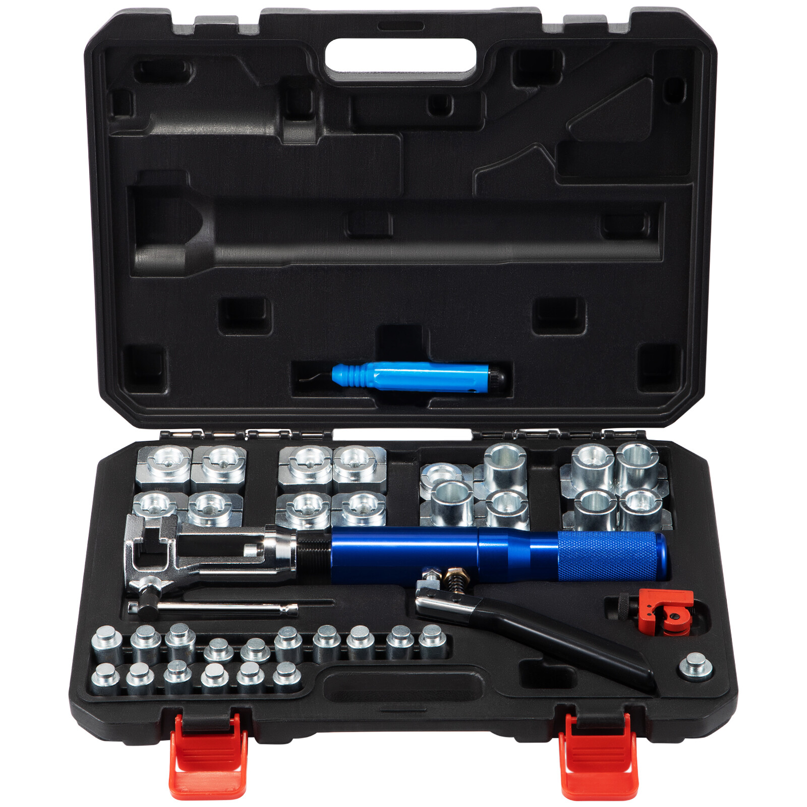 VEVOR Hydraulic Flaring Tool Kit Double Flaring Tool 45° for 3/16″ to 1/2″ Tube