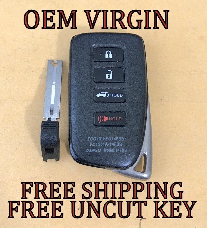 OEM VIRGIN LEXUS RX350 RX450H SMART KEY PROXIMITY KEYLESS REMOTE FOB HYQ14FBB