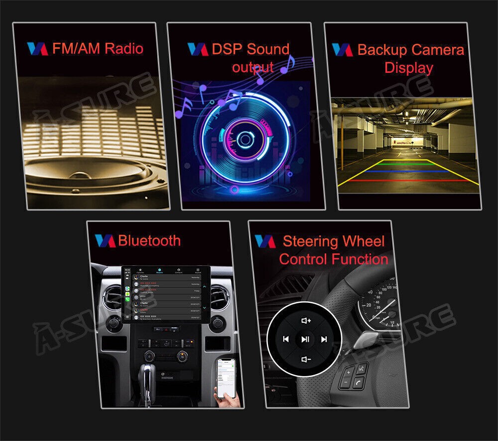 8 Core 13.1″ 2K Android 14.0 Car Radio +4G LTE CarPlay For Kia Sorento 2015-2020