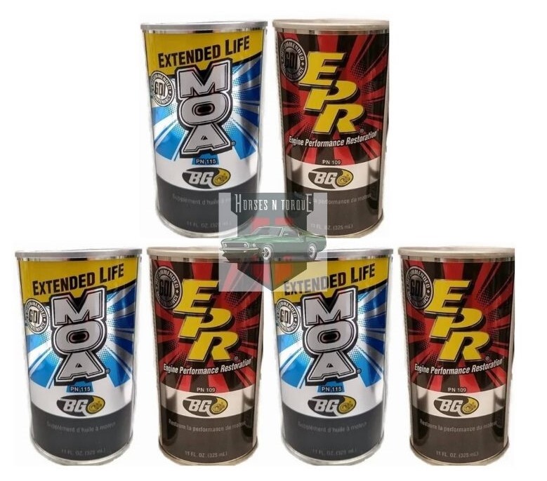 BG Products 115 MOA 109 EPR Oil Additive Lubrication & Supplement Engine Restore