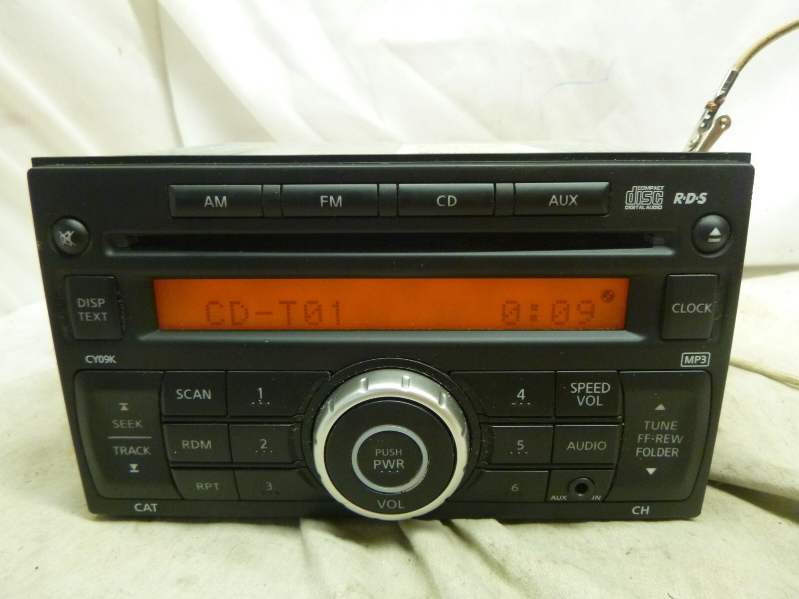 13 14 15 16 17 Nissan NV200 Radio Cd CY09K 28185-3LM0A TNQ21