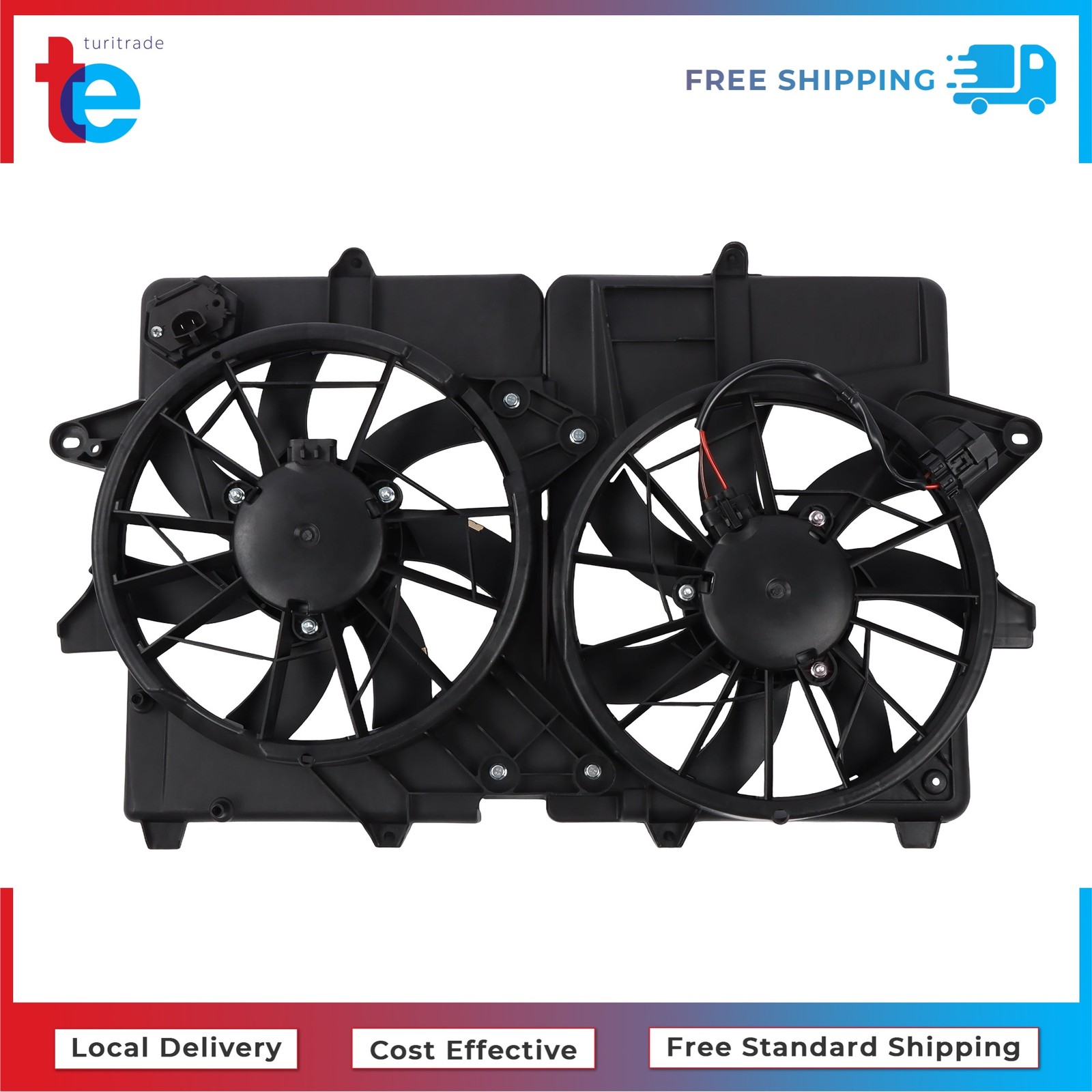 Radiator Cooling Fan 2005-2011 2012 For Ford Escape Mercury Mariner Hybrid Model