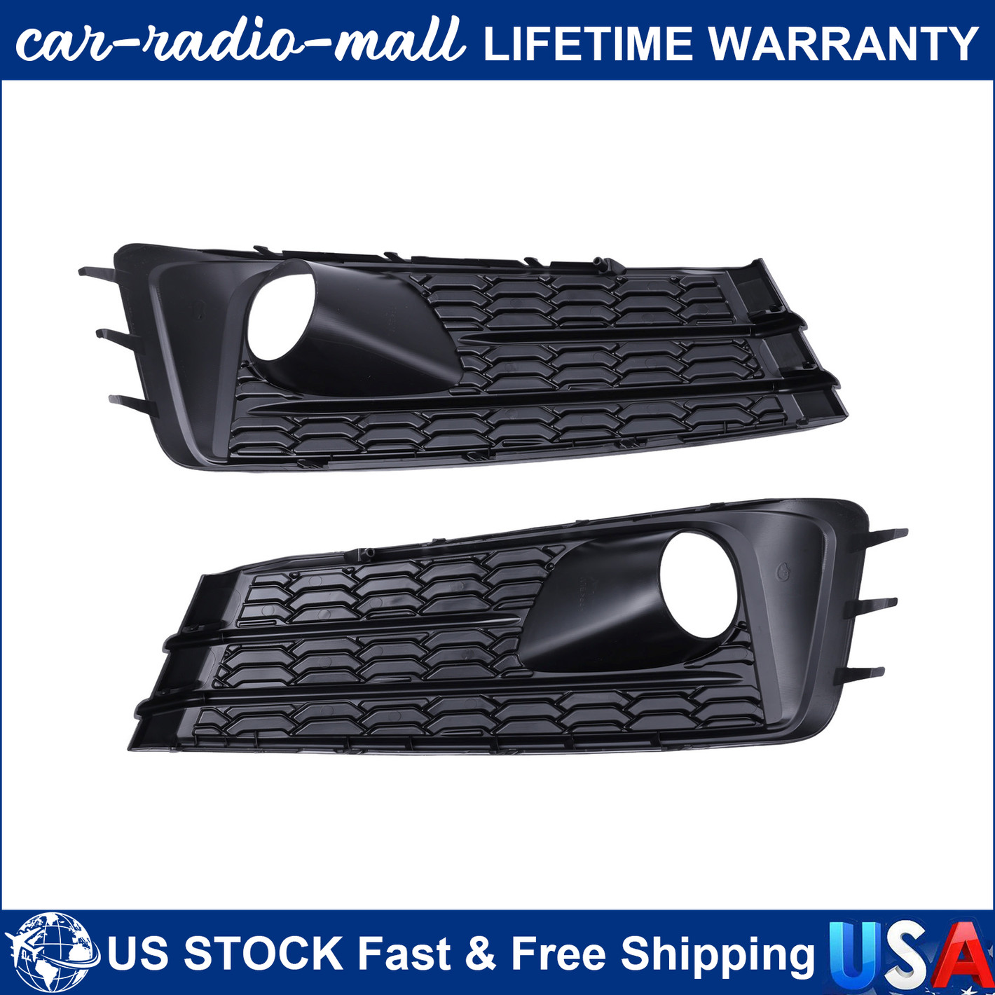 57737FL02A 57737FL03A Fog Light Cover Bezel For Subaru Impreza 2020 2021-2023